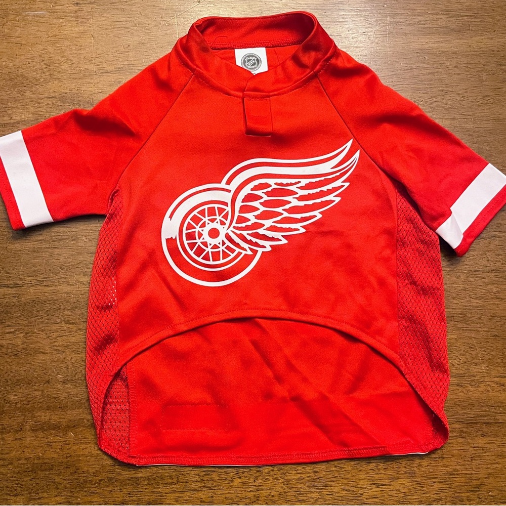 NHL Pet Red Hockey Jersey